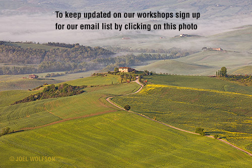 Joel Wolfson Photography Villages of Tuscany Photography Workshops and Really Fun Tour